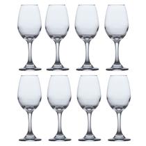 Taça Luxo 365ML Cristal Vinho Água Suco Drinks - 8Unid Taça Luxo 365ML Cristal Vinho Água Suco Drinks - 8Unid