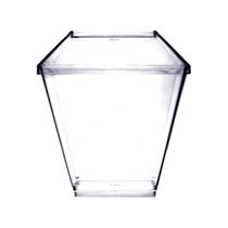 Taça mousse quadrado (b/t 150ml) plástico Taça mousse quadrado (b/t 150ml) plástico