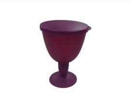 Taça Murano com tampa 330ml Roxa Tupperware Taça Murano com tampa 330ml Roxa Tupperware