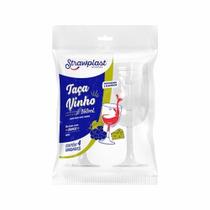 Taca p/vinho pmma 260ml cristal -tc-260. - cx c/14x4