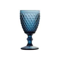 Taça para Água Bico de Abacaxi 325 ml Azul Lyor