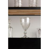 Taça para Água com Fio de Ouro Lyor Coração 320ml Vidro Taça para Água com Fio de Ouro Lyor Coração 320ml Vidro
