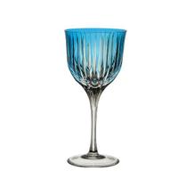 Taça para água em cristal Strauss Overlay 225.101.150 520ml azul claro