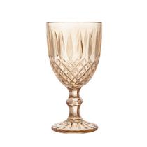 Taça para Água Greek 320ml Âmbar Metalizado Vidro Wolff Taça para Água Greek 320ml Âmbar Metalizado Vidro Wolff