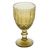 Taça para Água Greek 320ml Verde Vidro Wolff