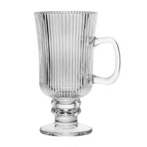 Taça para Cappuccino Wolff Lines 240ml Vidro Taça para Cappuccino Wolff Lines 240ml Vidro