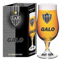 Taça Para Cerveja e Chopp Munique Atlético Mineiro Brasão e Galo - 380ml
