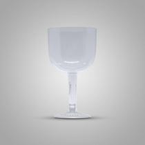 Taça para Gin Pit 500 Acrílico 500ML Kit 16 Peças Transparente Plastilânia