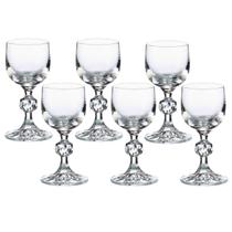 Taça Para Licor Degustação de Bebidas Cristal Klaudie Sterna 50ml 06 Peças - Bohemia Taça Para Licor Degustação de Bebidas Cristal Klaudie Sterna 50ml 06 Peças - Bohemia