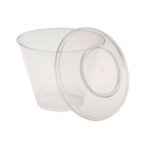 Taça para mousse redonda 180 ml caterplastic c/ 10 un Taça para mousse redonda 180 ml caterplastic c/ 10 un