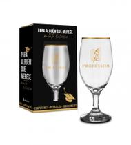 Taça para professor de vidro personalizado 330ml - Brasfoot Taça para professor de vidro personalizado 330ml - Brasfoot