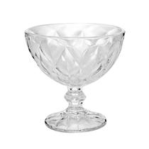 Taça para Sobremesa de Vidro Diamond