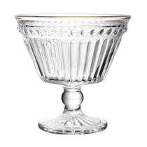 Taça para Sorvete Empire com Fio de Ouro 160ml Cristal Taça para Sorvete Empire com Fio de Ouro 160ml Cristal