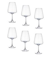 Taça para Vinho de Cristal Corvus 750ml 6 Peças Bohemia