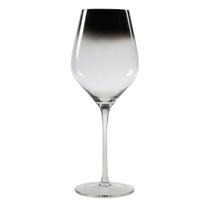 Taça para Vinho em Vidro Degrade Cinza 400ml - Unid.