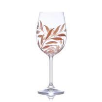 Taça para Vinho La Home Mocha Cristal Pintada à Mão 450ML Glass Ware Taça para Vinho La Home Mocha Cristal Pintada à Mão 450ML Glass Ware