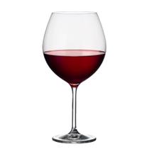 Taça para Vinho Tinto Cristal Transparente Água 750ml Wolff