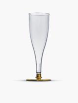 Taça pit 140 base dourada kit com 5 uni - Plastilânia