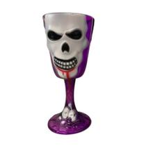 Taça plástica caveira halloween- unidade