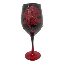 Taça Pomba Gira Negra/Verm e Rosa Vermelha Barone 490ml - Meta Atacado Taça Pomba Gira Negra/Verm e Rosa Vermelha Barone 490ml - Meta Atacado