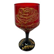 Taça Pomba Gira Preta Vermelha Rosa Buffet Cristal 300ml - Meta Atacado Taça Pomba Gira Preta Vermelha Rosa Buffet Cristal 300ml - Meta Atacado