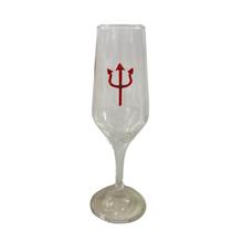 Taça Pomba Gira Tridente Champagne Buffet Vidro Nadir 186 ml - META ATACADO