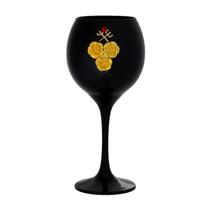 Taça Preta Pomba Gira 3 Rosas Trid Cruz 400 ml 20cm Celebra
