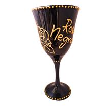 Taça Rosa Negra Pomba Gira Lírio Luxo 365ml - Vidro