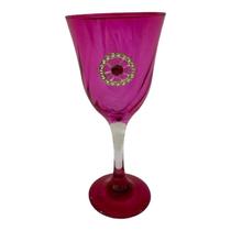 Taça Rosa Roda Cigana Lirio Super luxo 330 ml -Vidro
