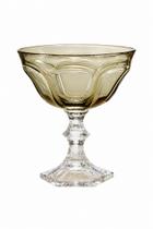 Taça Sorvete Acrí. Sextavado Verde C/ Base Transpa-Entrecasa Taça Sorvete Acrí. Sextavado Verde C/ Base Transpa-Entrecasa