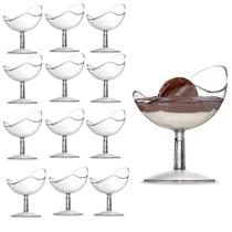 Taça Spotty Pequena C/ Pedestal Sobremesas 8,5x6cm 20 Peças