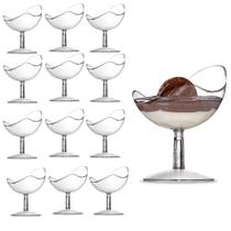 Taça Spotty Pequena Com Pedestal Sobremesas 8,5X6Cm 10 Peças Taça Spotty Pequena Com Pedestal Sobremesas 8,5X6Cm 10 Peças