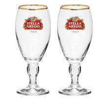 Taça Stella Artois 250ml Copo Cálice Cerveja - Original Kit com 2 Unidades