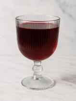 Taça Striped Glass 380ml Uso Diário em Restaurantes e Cafés