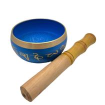 Taça tibetana com baqueta colorida 250g