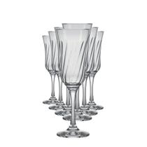 Taça Transparente de Vidro Lirio 195 Ml Para Champanhe e Espumante - 18 Peças