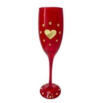 Taça Vidro Casamento Noivos Presente Amor Brinde