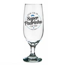 Taça Vidro Cerveja Chopp Super Padrinho 300ml