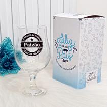 Taça Vidro para chopp/cerveja Paizão - Feliz Dia dos Pais