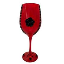 Taça Vidro Pomba Gira Vermelha 490 Ml