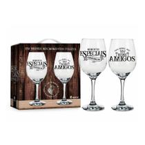 Taca vinho 2un momentos especias - brasfoot Taca vinho 2un momentos especias - brasfoot