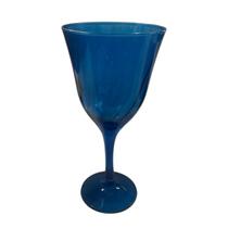 Taça Vinho Lírio Cor Azul Super Luxo 330 ml - Vidro