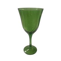 Taça Vinho Lírio Cor Verde Super Luxo 330 ml - Vidro