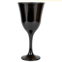 Taça Vinho Lirio Negra Super Luxo 330 Ml - Vidro