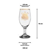Taça Windsor 330ml Serie Ouro - Corinthians