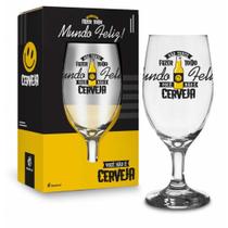 Taça Windsor 330Ml - Você Não É Cerveja - BrasFoot