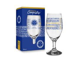 Taça windsor clubes - cruzeiro titulos - 330 ml - BRASFOOOT