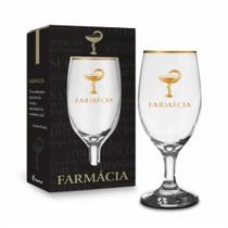 Taça Windsor Profissões Farmácia 300ml Presente Brasfoot