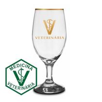 Taça Windsor Veterinaria P/ Chopp Cerveja Presente Formatura - Brasfoot