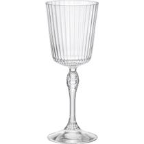 Taças America 20s Bormioli Rocco 20x8cm Cristal Transparente 240ml 6pçs Bebidas Água Suco e Coquetel na Mesa Taças America 20s Bormioli Rocco 20x8cm Cristal Transparente 240ml 6pçs Bebidas Água Suco e Coquetel na Mesa